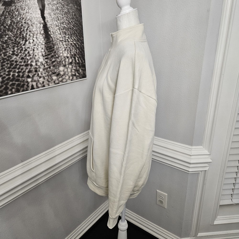 Beyond Yoga cream pullover sweater half zip XL - Picture 7 of 12